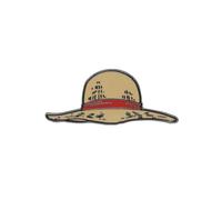 ABYstyle One Piece Pin's Sombrero de pajita, Metal