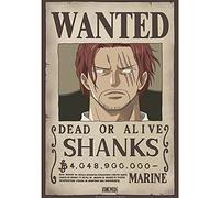 ABYSTYLE One Piece - Póster Wanted Shanks (52 x 35 cm)