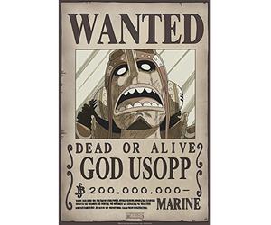 ABYstyle One Piece - Póster Wanted Usopp New (52 x 38)
