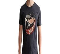 ABYSTYLE - Overwatch - Camiseta - Chopper - Hombre - Negro (S)