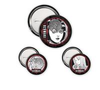 ABYSTYLE - Pack de 3 insignias UZUMAKI - Producto oficial - Diámetro 3,8 cm