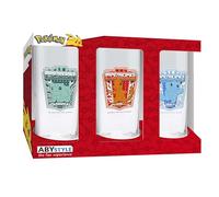 ABYSTYLE POKEMON - Juego de 3 vasos