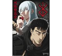 ABYSTYLE - Póster BERSERK Guts & Griffith - Producto oficial - 91,5 x 61 cm - Papel laminado de alta calidad - Póster Manga Collector