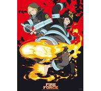 ABYSTYLE Póster Fire Force Shinra & Arthur 38x52cm