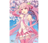 ABYSTYLE - Póster HATSUNE MIKU flores de cerezo - Producto oficial - 91,5 x 61 cm