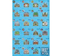 ABYSTYLE - Póster Maxi 91,5 × 61 cm One Piece Diario de Borde - Producto Oficial - Papel Laminado 170 g/m²