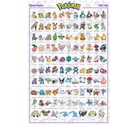 ABYSTYLE - Póster Pokemon - Región (Sinnoh)