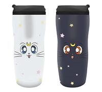 ABYSTYLE SAILOR MOON Taza de viaje Luna & Artemis