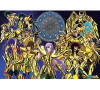 ABYSTYLE - SAINT SEIYA - Poster - Caballeros dorados # 1 (91.5x61)