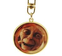 ABYstyle Llavero Señor de los Anillos Gollum Oro 16,5 x 8,1 cm Único