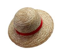 ABYSTYLE - Sombreros de paja y tripulación - Productos oficiales - Talla infantil | Adulto - Accesorio Cosplay Pirata - Sombrero icónico