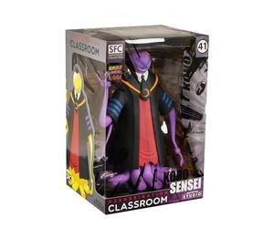 ABYstyle Studio Assassination Classroom Purple Koro Sensei SFC - Figura de colección de PVC de 7,8 Pulgadas de Alto, Estatua de Anime y Manga, decoración del hogar, Dormitorio, Oficina, Regalo