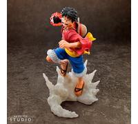 Abystyle Studio Super Figura Colección One Piece Monkey D. Luffy Red Hawk