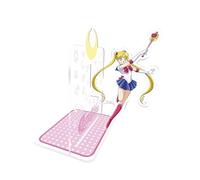 ABYSTYLE - Sujetalibros acrílico Sailor Moon - Producto oficial - Doble soporte transparente - Diseño coleccionista