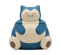 ABYSTYLE Pokémon Snorlax - Tarro de cerámica para galletas, 8 x 5.3 x 4.8 pulgadas, tarro de dulces, decoración de cocina, recipiente hermético para almacenamiento de alimentos, mercancía Pokémon