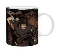 ABYSTYLE - Taza BERSERK Guts - Producto oficial - 320 ml - Cerámica de alta calidad - Diseño Dark Fantasy