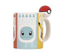 ABYSTYLE Taza de café y té de cerámica con forma 3D de Pokémon Pokéball, ABYMUGA368