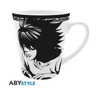 Taza ABYstyle Death Note 250 ml Cerámica Negra y Blanca