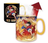 ABYSTYLE - Taza Heat Change 460 ml Luffy & Sabo, ABYMUGA445