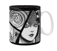 ABYSTYLE - Taza Junji Ito UZUMAKI - Producto oficial - Cerámica - Gran contenedor - Visual Manga Horrific