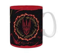ABYSTYLE - Taza Le Señor de los anillos Sauron - Producto oficial LORD OF THE RINGS - 460 ml - Impresión de alta calidad - Caja de cartón