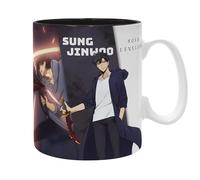 ABYSTYLE - Taza SOLO LEVELING Jinwoo & Igris - Producto oficial - 460 ml - Impresión de alta calidad - Caja Cartonada