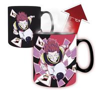 ABYSTYLE - Taza térmica HUNTER X HUNTER Gon & Hisoka - Producto oficial - 460 ml - Cambio al contacto del calor - Cerámica de alta calidad