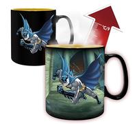 ABYSTYLE - Taza termo-reactiva DC COMICS Batman & Joker - Producto oficial - Heat Change - Capacidad taza 460 ml