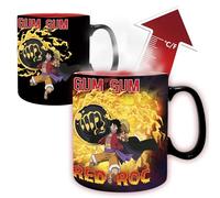ABYSTYLE - Taza termoreactiva Luffy vs Kaido