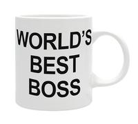 ABYSTYLE - Taza The OFFICE World's Best Boss - Producto oficial - Taza de cerámica - Capacidad 320 ml