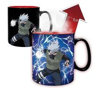 ABYstyle - Tazas de Naruto (taza y posavasos de Sharingan con cambio de calor)