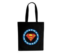 ABYSTYLE - Tote Bag DC COMICS Logo Superman - Producto oficial - 100% algodón 37×42 cm