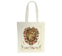 ABYSTYLE - Tote Bag HARRY POTTER Gryffindor - Producto oficial - Bolsa de algodón - Tamaño 38 × 42 cm - Reutilizable y resistente