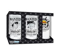 ABYstyle Una Pieza - Luffy Zoro & Skull - Set de 3 Verres