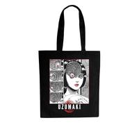 ABYSTYLE - UZUMAKI Tote Bag Espiral - Producto oficial - Bolsa de algodón resistente - Accesorio Manga Junji Ito Ligero y duradero
