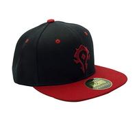 ABYstyle Gorra Snapback World of Warcraft – Horda – Negro y Rojo