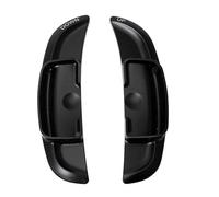 abywrpagg Compatible Con Benz Para Clase A Clase B W176 W246 2012 2013 2014 1 Par De Pegatinas De Aluminio Para Extensión De Palanca De Cambios Del Volante(Silver)