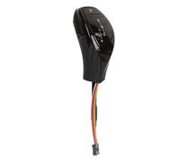 abywrpagg Compatible Con BMW E90 LCI Sedan E91 LCI Touring 2006-2011 Kit De Actualización De Cabezal De Palanca De Cambios Con Botón De Arranque De Un Clic(Glossy Black)