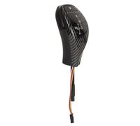 abywrpagg Compatible Con BMW E90 LCI Sedan E91 LCI Touring 2006-2011 Kit De Actualización De Cabezal De Palanca De Cambios Con Botón De Arranque De Un Clic(Carbon Fiber Style)