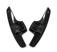 abywrpagg Compatible Con Chevrolet Para Corvette C7 2015 2016 2017 2018 2019 Extensor De Palanca De Cambios Del Volante En Fibra De Carbono(Black style)