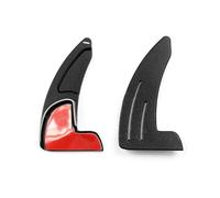 abywrpagg Compatible Con Dodge Para Challenger Para Charger 2015 2016 2017 2018 2019 2020 2021 2022 2023 Pegatina Para Extensión De Palanca De Cambios Del Volante(Black)