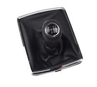 abywrpagg Compatible Con Mercedes Para Benz W204 C204 C63 C300 C250 W207 A207 W212 2008 2009 2010 2011 2012 2013 2014 Pomo De Cambio De Marchas Manual Con Funda(6Speed-14.5mm)