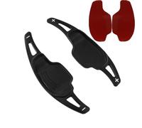 abywrpagg Compatible Con Opel Para Corsa F GS LINE Para Insignia B GSi 1 Par De Pegatinas Para Levas De Cambio De Marchas En El Volante(Black)