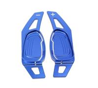 abywrpagg Compatible Con RS A5 S3 S5 S6 SQ5 RS3 RS6 RS7 2014 2015 2016 2017 1 Par De Pegatinas De Extensión De Palanca De Cambios Para Volante De Coche(Blue)