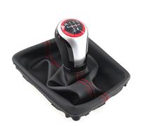 abywrpagg Compatible Con Seat Para Leon ST Para Cupra 2015 2016 2017 2018 2019 2020 2021 2022 2023 2024 Pomo De Cambio De Marchas MT De 5/6 Velocidades Con Funda Protectora(5 Speed)