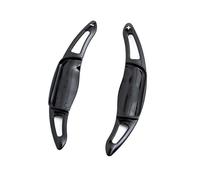 abywrpagg Compatible Con Toyota Para RAV4 2021 2022 2023 2024 2025 Un Par De Extensiones De Palanca De Cambios Para El Volante Color Negro Brillante