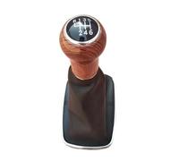 abywrpagg Compatible Con VW Mk4 Para Golf Para GTI R32 1999 2000 2001 2002 2003 2004 2005 Pomo De Cambio De Marchas De 5 Y 6 Velocidades Con Funda(6 Speed)