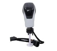 abywrpagg Compatible Con VW Para Golf Mk6 Mk7 Para Passat B7 B8 Para Tiguan Perilla De Cambio De Marchas Automática Manija De Cambio Electrónica Luz Piezas De Automóvil(Black Silver)