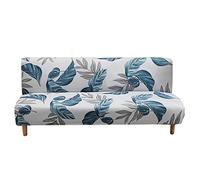 ABZDUNG Funda de sofá Cama sin Brazos, elástica, de 1 Plaza, Clic clac, sin Brazos, Estampada(A4,190-210 cm)