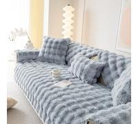 ABZDUNG Funda de sofá esquinera de Felpa de 1, 2, 3 o 4 plazas, Universal, Antideslizante, en Forma de L, Lavable, for Sala de Estar.(G,90x180cm)